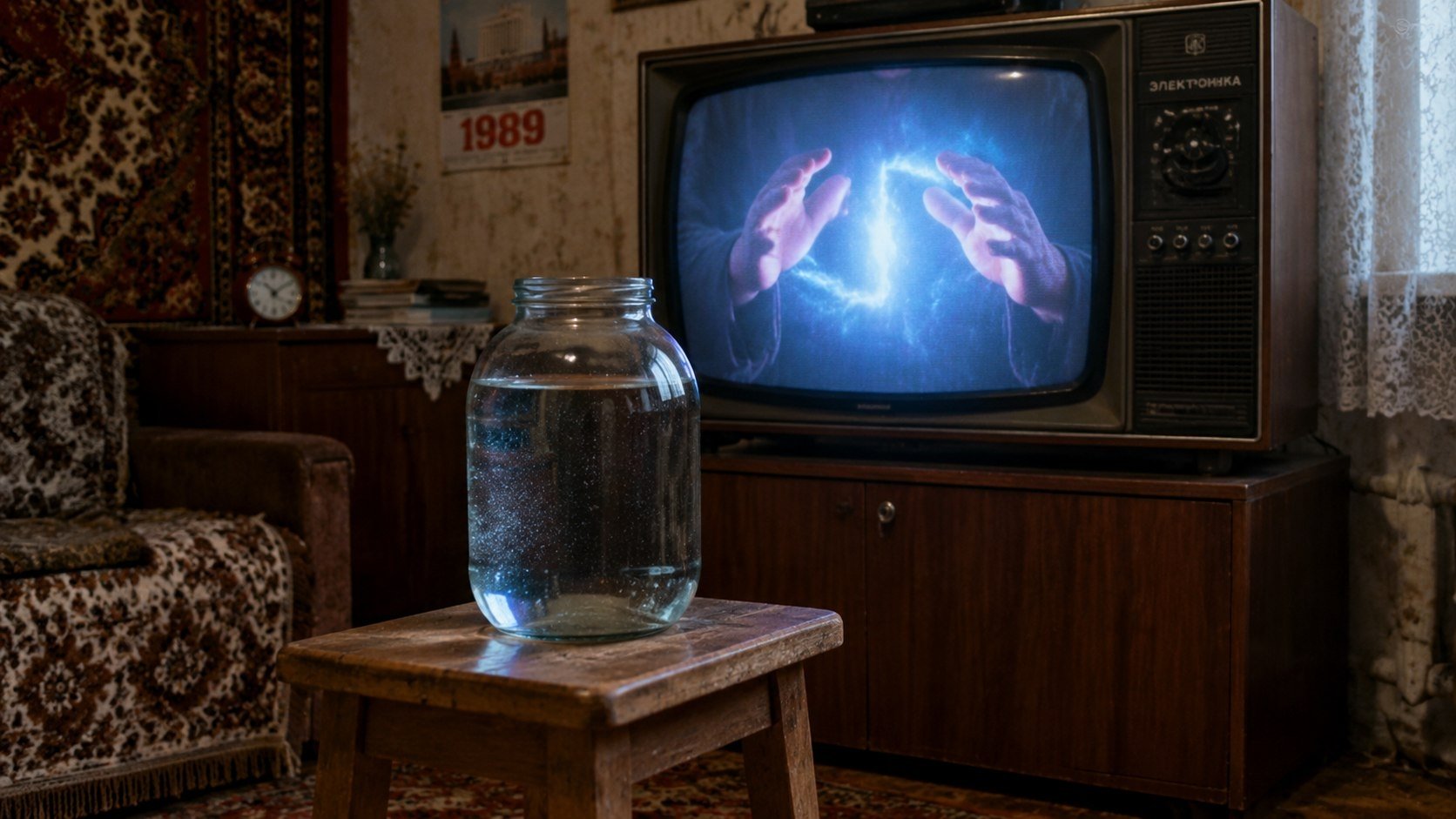 Умер Анатолий Кашпировский, заряжавший банки с водой через телевизор Создано при помощи ИИ